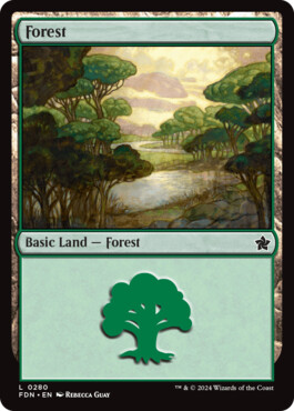 Forest - Magic: The Gathering Foundations