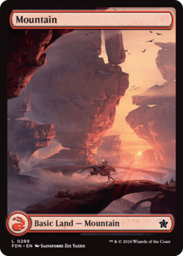 Mountain - Magic: The Gathering Foundations