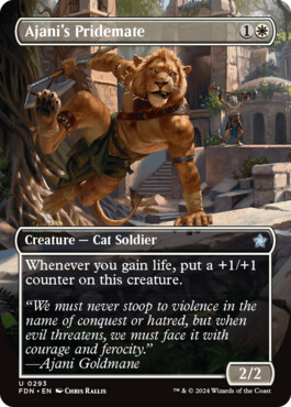 Ajani's Pridemate - Magic: The Gathering Foundations