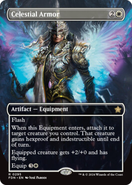 Celestial Armor - Magic: The Gathering Foundations