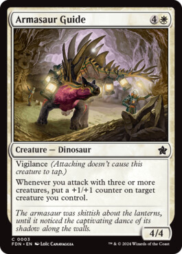 Armasaur Guide - Magic: The Gathering Foundations