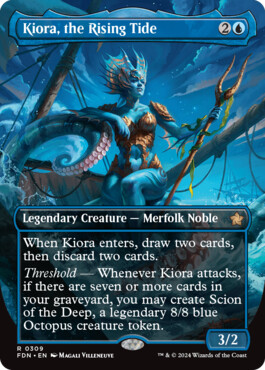 Kiora, the Rising Tide - Magic: The Gathering Foundations