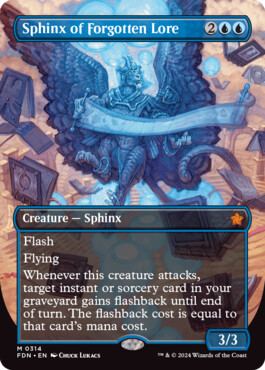 Sphinx of Forgotten Lore - Magic: The Gathering Foundations