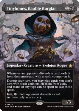 Tinybones, Bauble Burglar - Magic: The Gathering Foundations