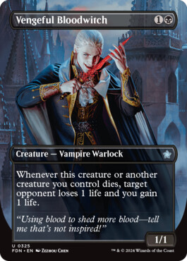 Vengeful Bloodwitch - Magic: The Gathering Foundations