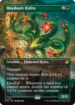 Mossborn Hydra - Magic: The Gathering Foundations