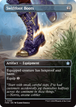 Swiftfoot Boots - Magic: The Gathering Foundations