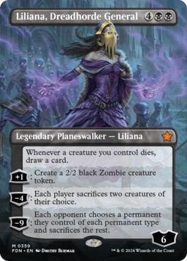 Liliana, Dreadhorde General - Magic: The Gathering Foundations