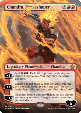 Chandra, Flameshaper - Magic: The Gathering Foundations