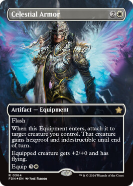 Celestial Armor - Magic: The Gathering Foundations