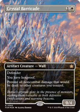 Crystal Barricade - Magic: The Gathering Foundations