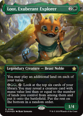 Loot, Exuberant Explorer - Magic: The Gathering Foundations