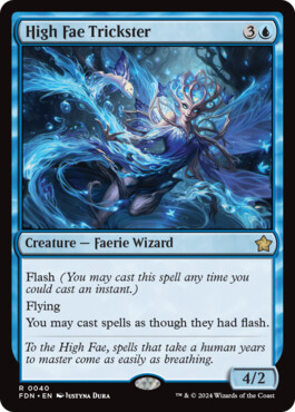 High Fae Trickster - Magic: The Gathering Foundations