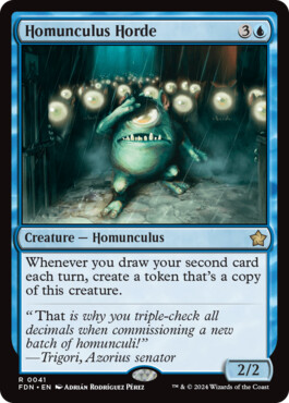 Homunculus Horde - Magic: The Gathering Foundations