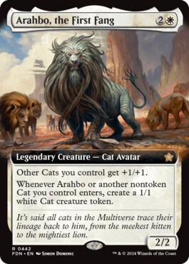 Arahbo, the First Fang - Magic: The Gathering Foundations