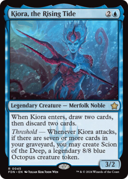 Kiora, the Rising Tide - Magic: The Gathering Foundations