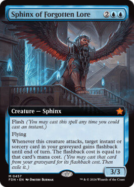 Sphinx of Forgotten Lore - Magic: The Gathering Foundations