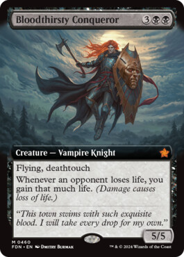 Bloodthirsty Conqueror - Magic: The Gathering Foundations