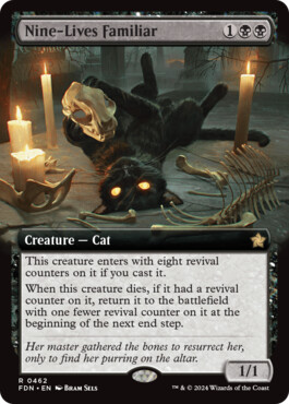 Nine-Lives Familiar - Magic: The Gathering Foundations