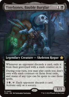 Tinybones, Bauble Burglar - Magic: The Gathering Foundations