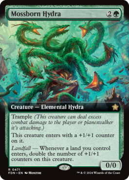 Mossborn Hydra - Magic: The Gathering Foundations