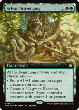 Sylvan Scavenging - Magic: The Gathering Foundations