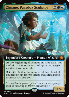 Zimone, Paradox Sculptor - Magic: The Gathering Foundations