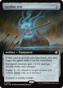 Leyline Axe - Magic: The Gathering Foundations