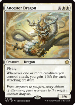 Ancestor Dragon - Magic: The Gathering Foundations