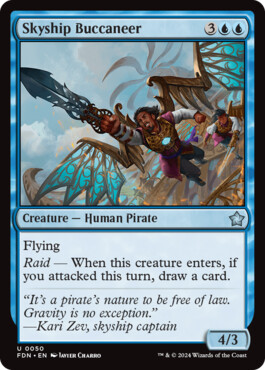 Skyship Buccaneer - Magic: The Gathering Foundations