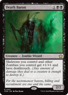 Death Baron - Magic: The Gathering Foundations