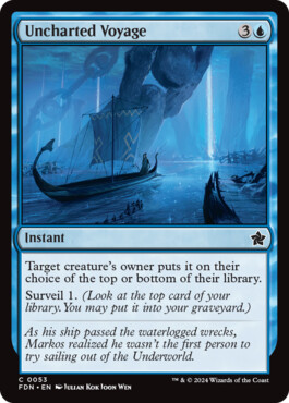 Uncharted Voyage - Magic: The Gathering Foundations