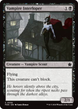 Vampire Interloper - Magic: The Gathering Foundations