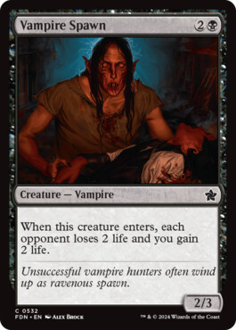 Vampire Spawn - Magic: The Gathering Foundations