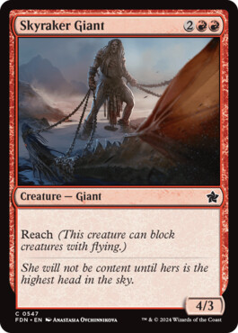 Skyraker Giant - Magic: The Gathering Foundations