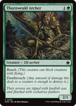 Thornweald Archer - Magic: The Gathering Foundations