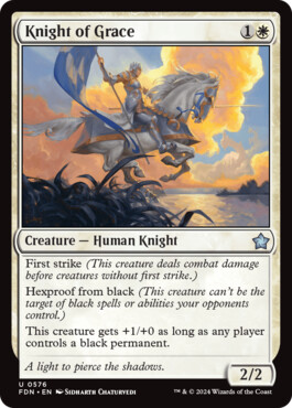 Knight of Grace - Magic: The Gathering Foundations