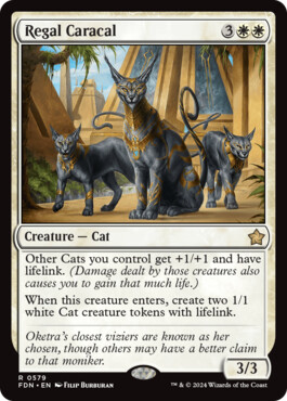 Regal Caracal - Magic: The Gathering Foundations