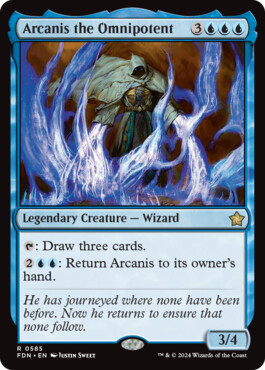 Arcanis the Omnipotent - Magic: The Gathering Foundations