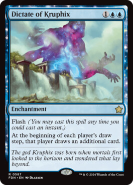 Dictate of Kruphix - Magic: The Gathering Foundations