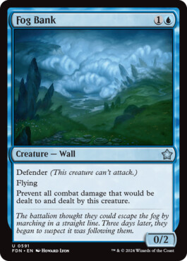 Fog Bank - Magic: The Gathering Foundations