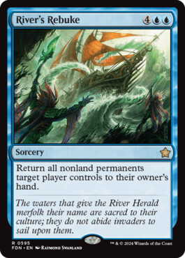 River's Rebuke - Magic: The Gathering Foundations