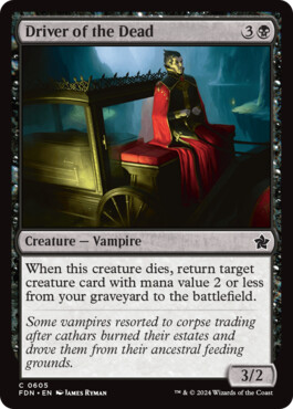 Driver of the Dead - Magic: The Gathering Foundations