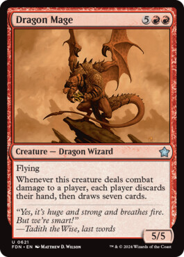 Dragon Mage - Magic: The Gathering Foundations