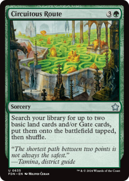 Circuitous Route - Magic: The Gathering Foundations