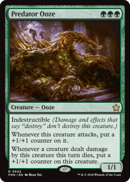 Predator Ooze - Magic: The Gathering Foundations