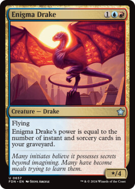 Enigma Drake - Magic: The Gathering Foundations