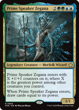 Prime Speaker Zegana - Magic: The Gathering Foundations