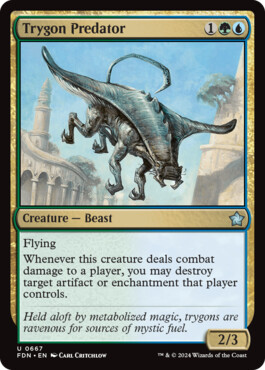 Trygon Predator - Magic: The Gathering Foundations