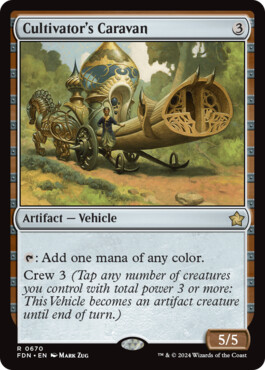 Cultivator's Caravan - Magic: The Gathering Foundations